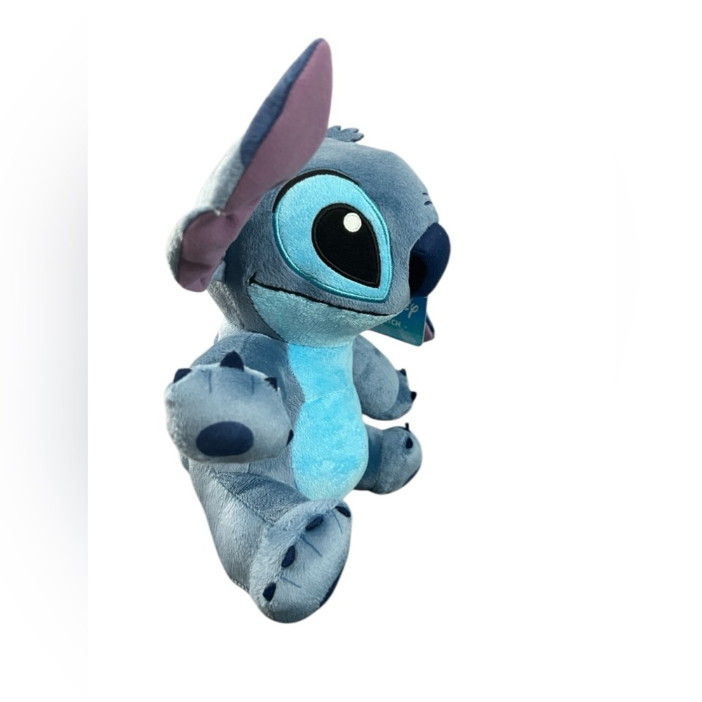 Plush Stitch Disney Lilo & Stitch Blue Stuffed Animal Posable Ears, 10in NEW - Picture 4 of 5